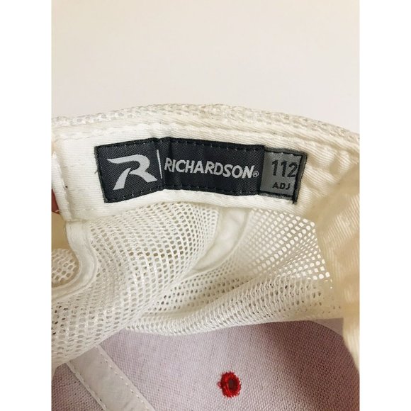 Prineville Oregon Coffee Company Red White Snapback Hat - Picture 7 of 7